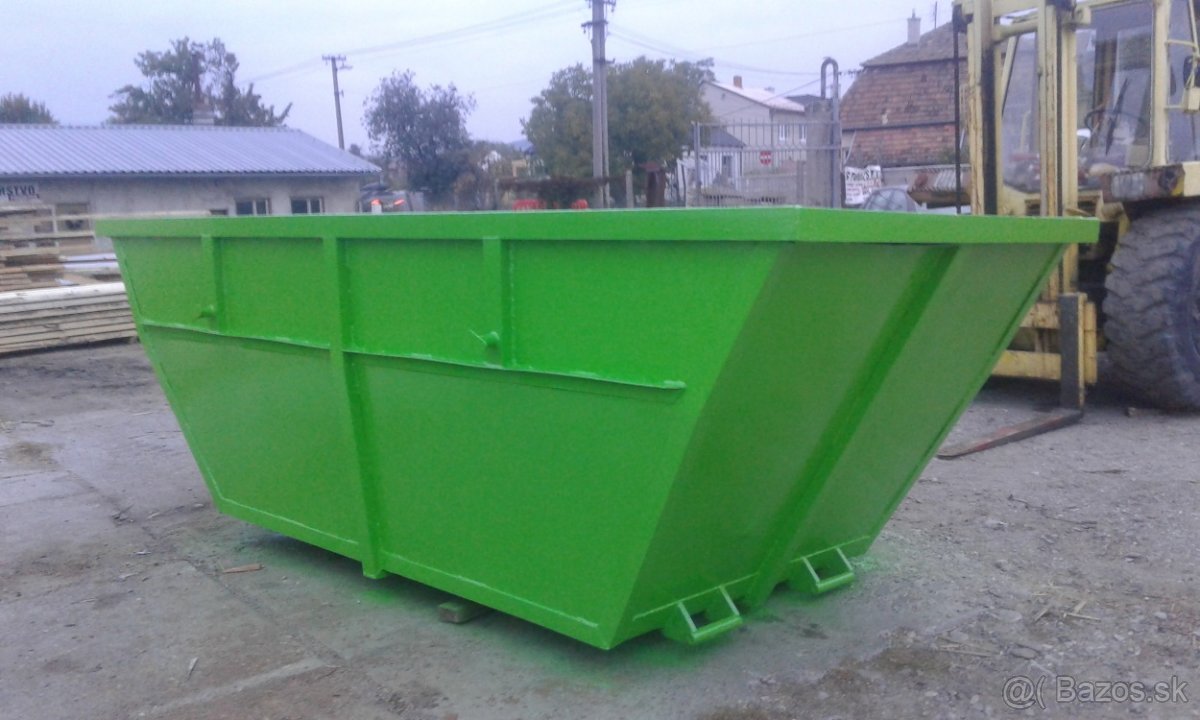 PREDAM RETAZOVY 7m3 KONTAJNER TOP STAV - 5