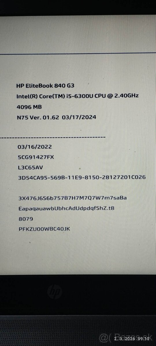 Hp Elitebook 840 G3 - 5