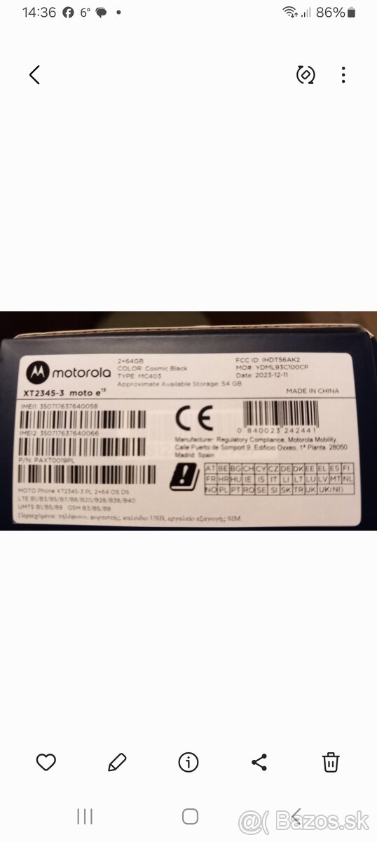 Predám MT Motorola - 5