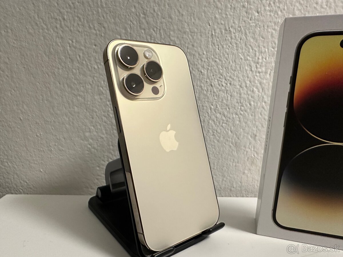 ✅ iPhone 14 Pro GOLD 100% Zdravie Batérie - 5