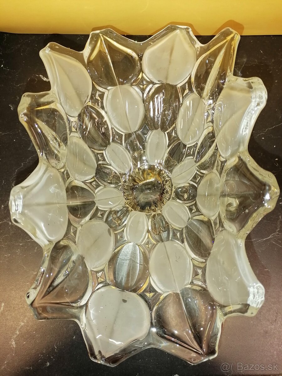 Stará sklenená misa. - 5