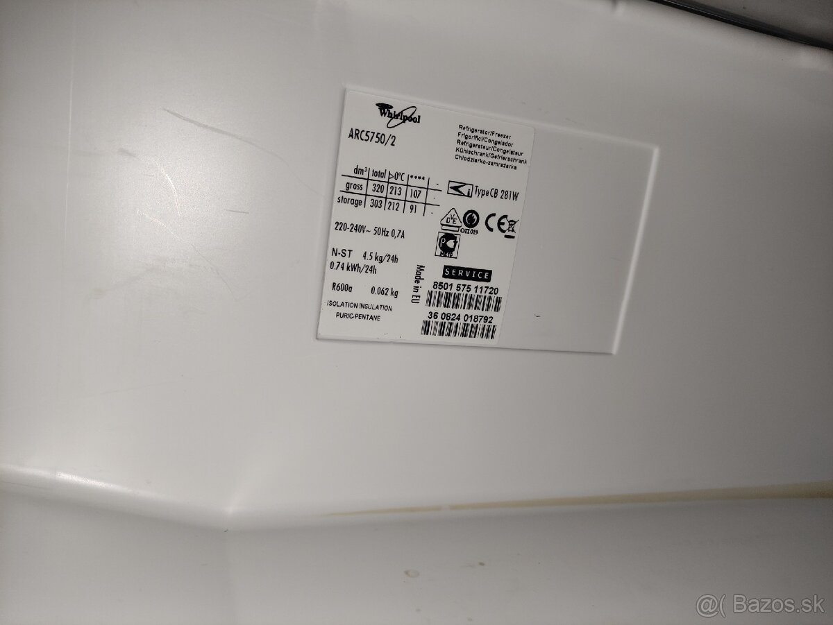 Poličky do dverí Whirlpool ARC5750 - 5