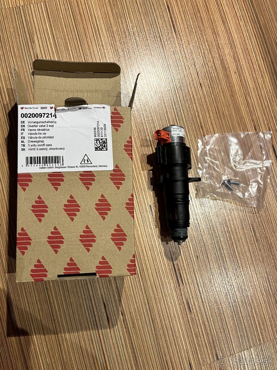 Trojcestný ventil Vaillant 0020097214 Awb - 5