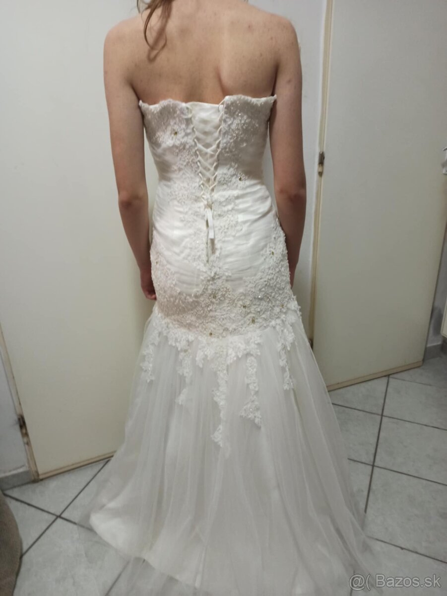 Svadobné šaty č.36 S - 5