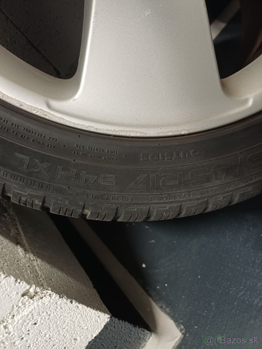 Predam disky r17 Skoda roztec 5x112mm - 5