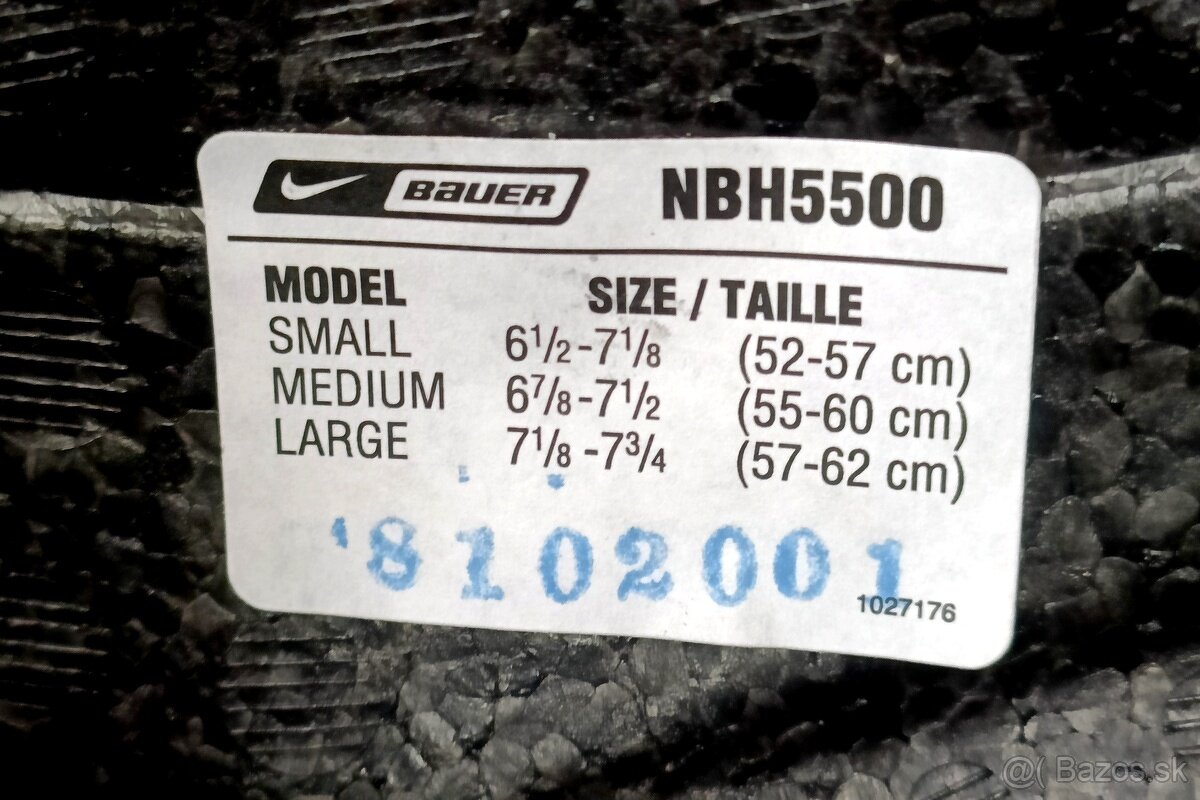 Hokejova prilba vel. S - 5