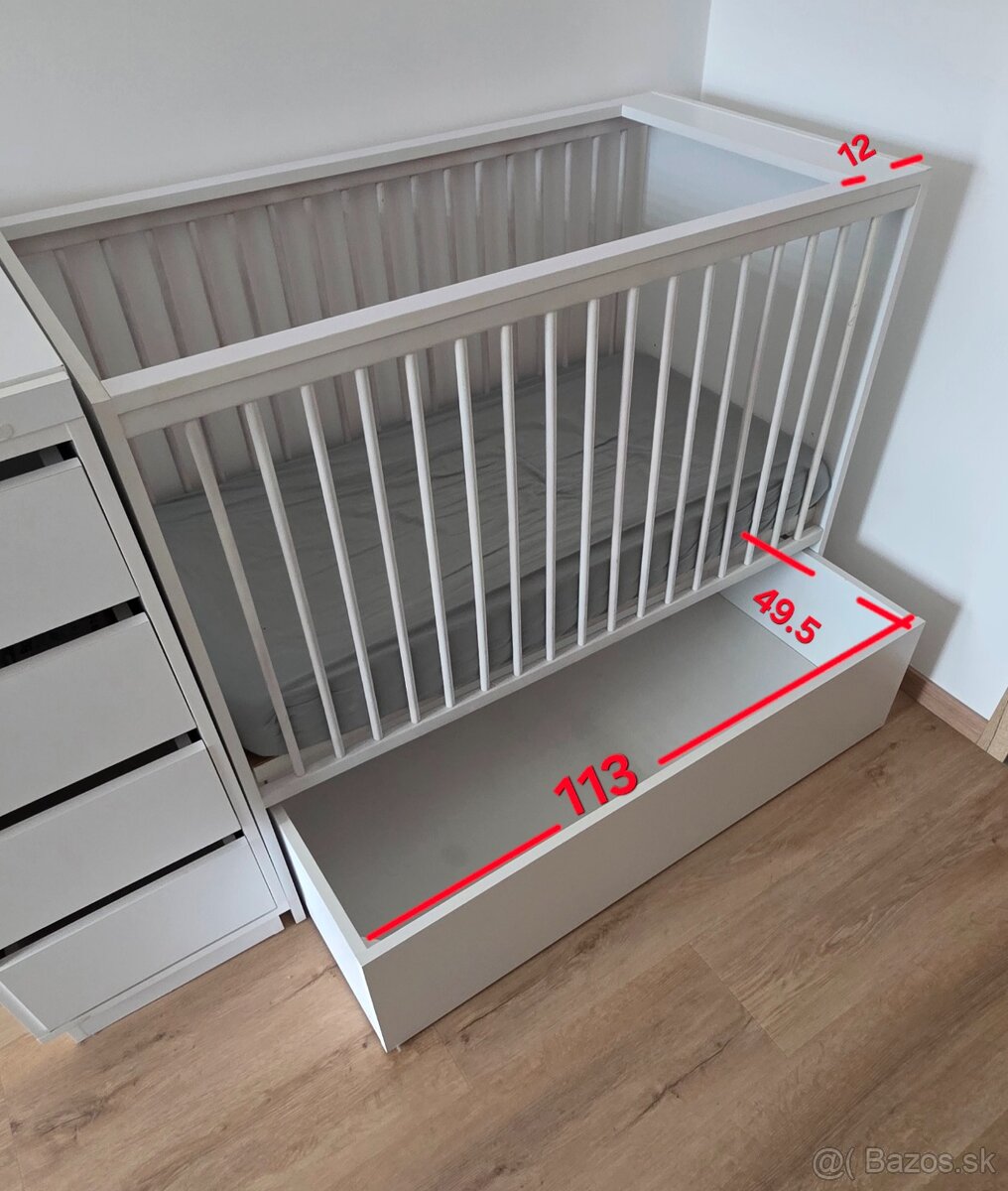 Detská postieľka 3v1 - 5