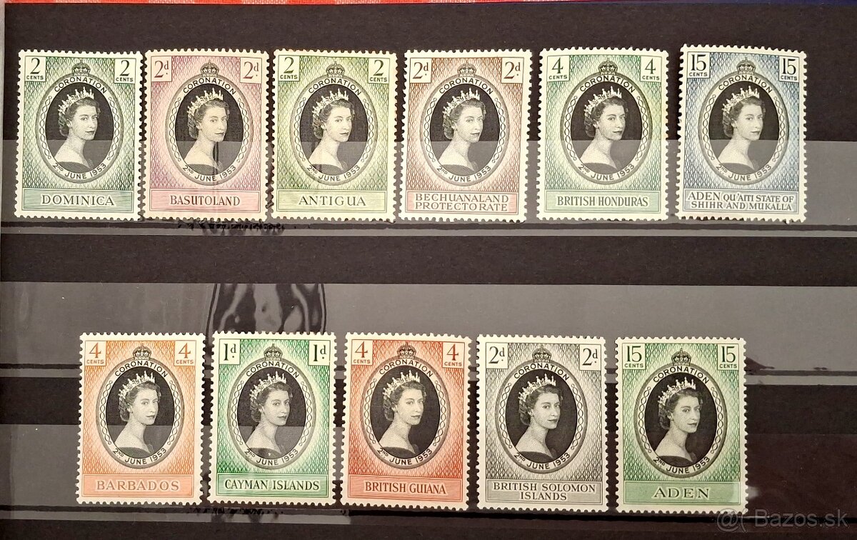 Britské. Kolónie a závislé - 5