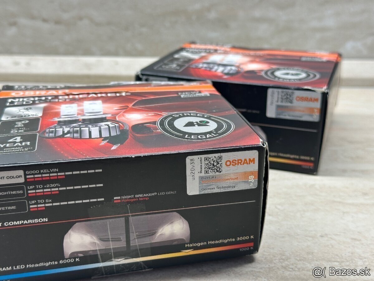 OSRAM Night Breaker H7-LED GEN2 12V 19W 6000K - 5