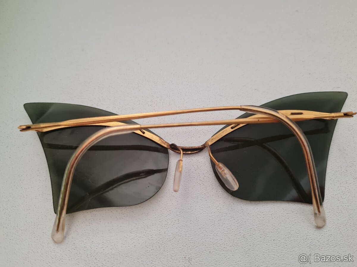 Okuliare FERRARI a zlaté Lenonky - 5