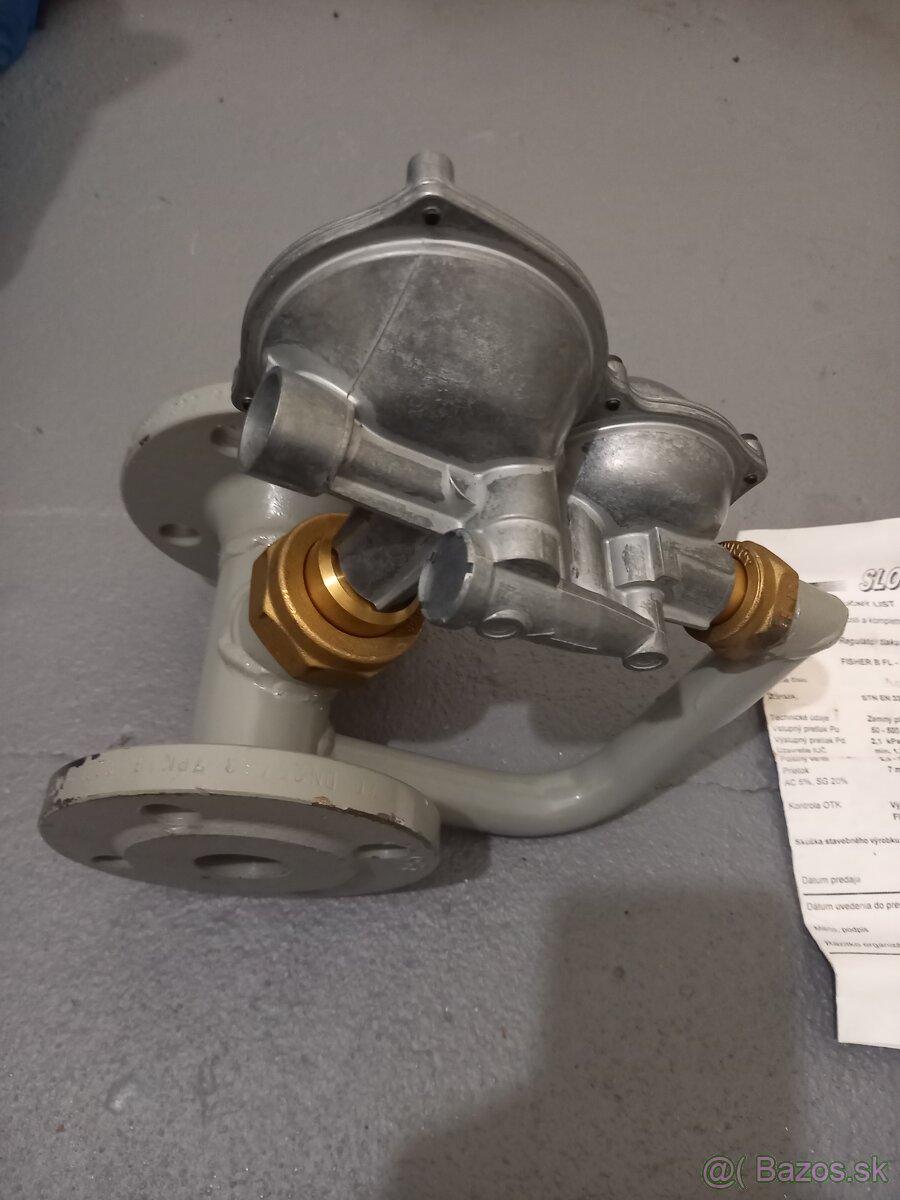 Domový regulátor plynu Fisher,kotol - 5