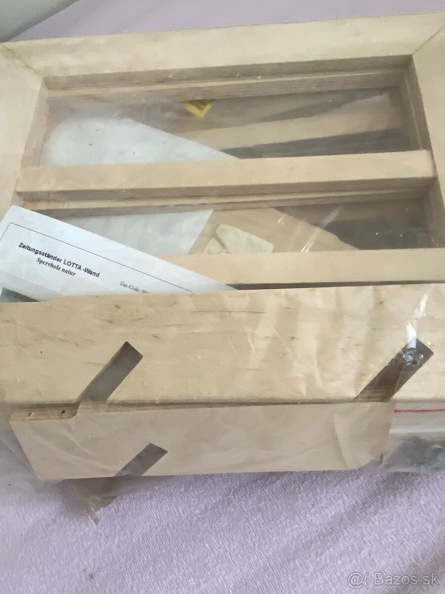 Drevené poličky na časopisy - 5