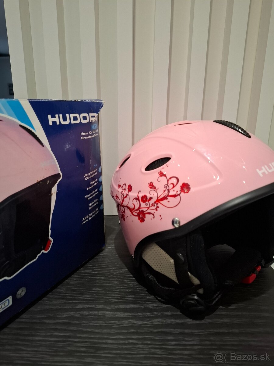 Detská prilba Hudora ružová - 5