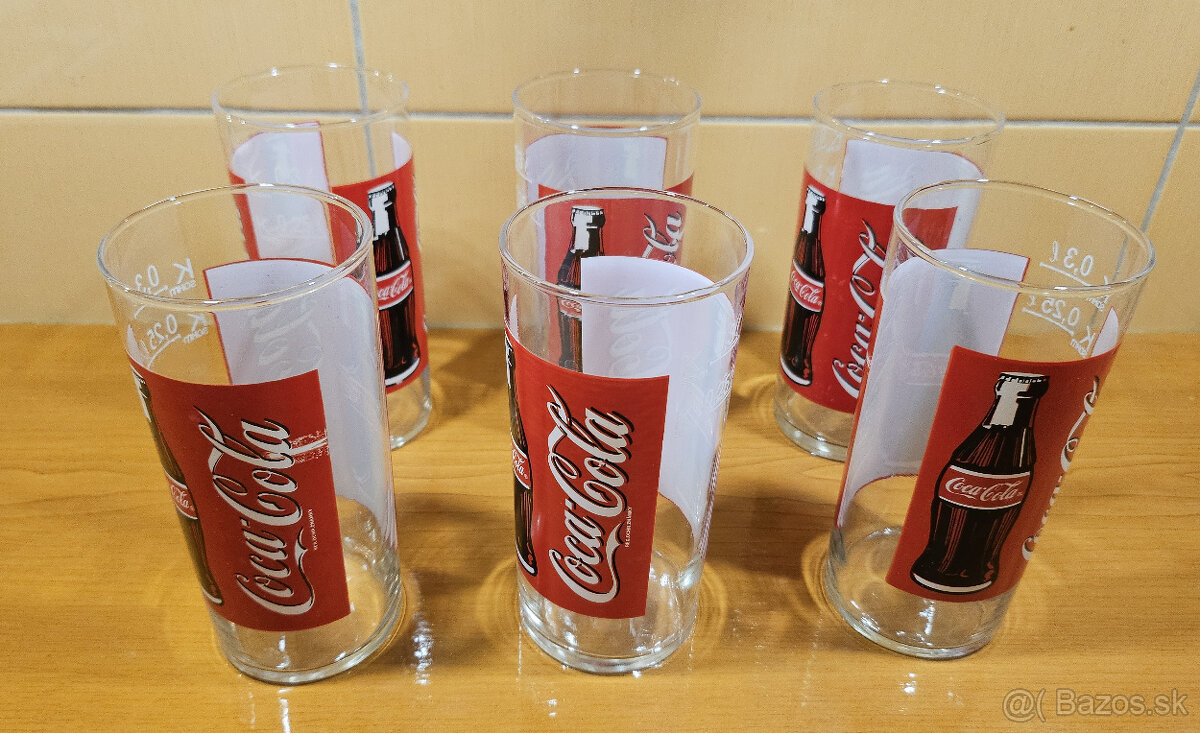 Predam sady poharov 6ks - 5