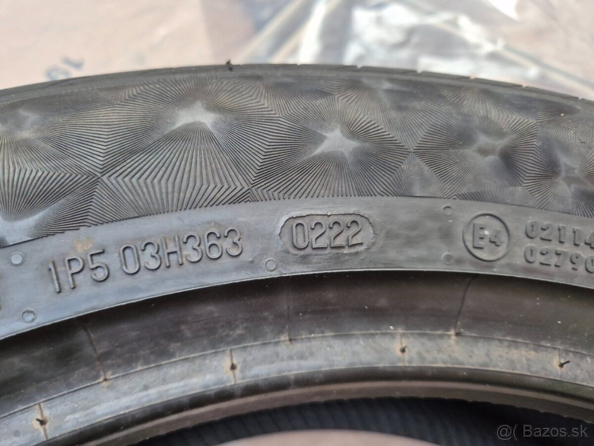 215/55 r18 letné 2 ks CONTINENTAL - nejazdené - 5