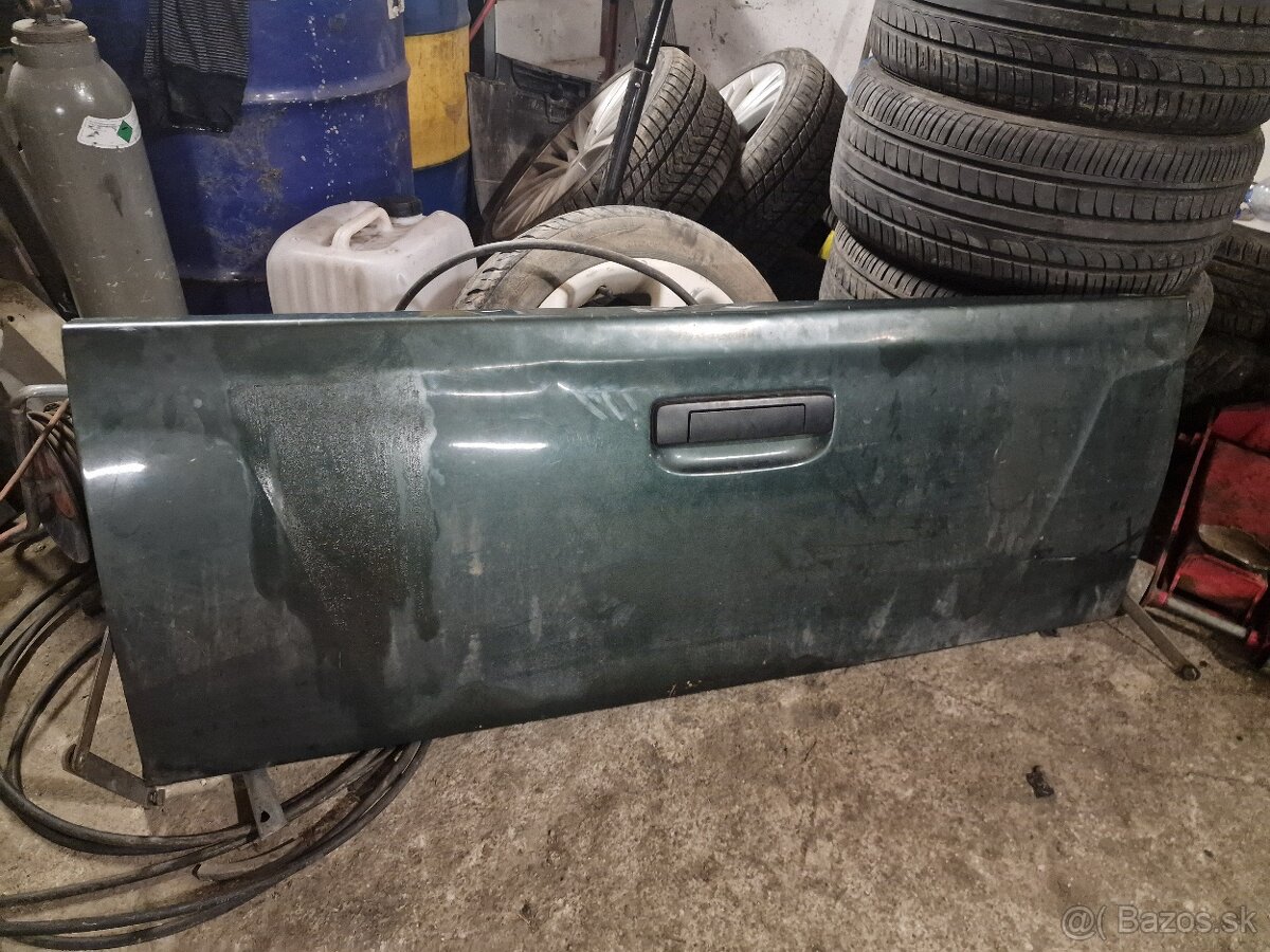 Korba, kufrove dvere, plastová vaňa Isuzu D-max II