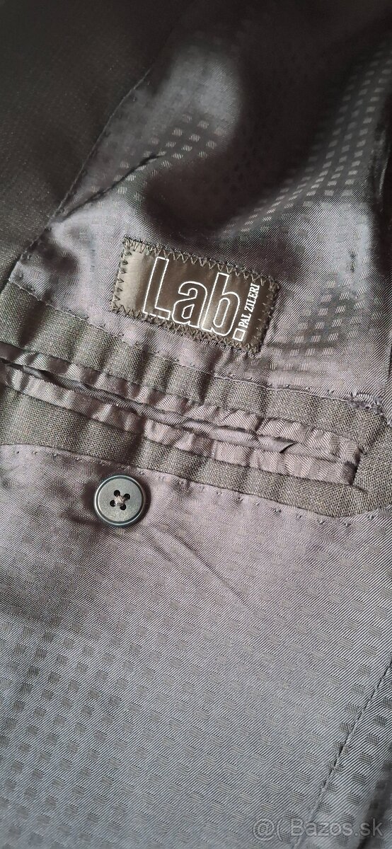 Luxusný pánsky oblek LAB by Pal Zileri, veľkosť 46, slim fit - 5