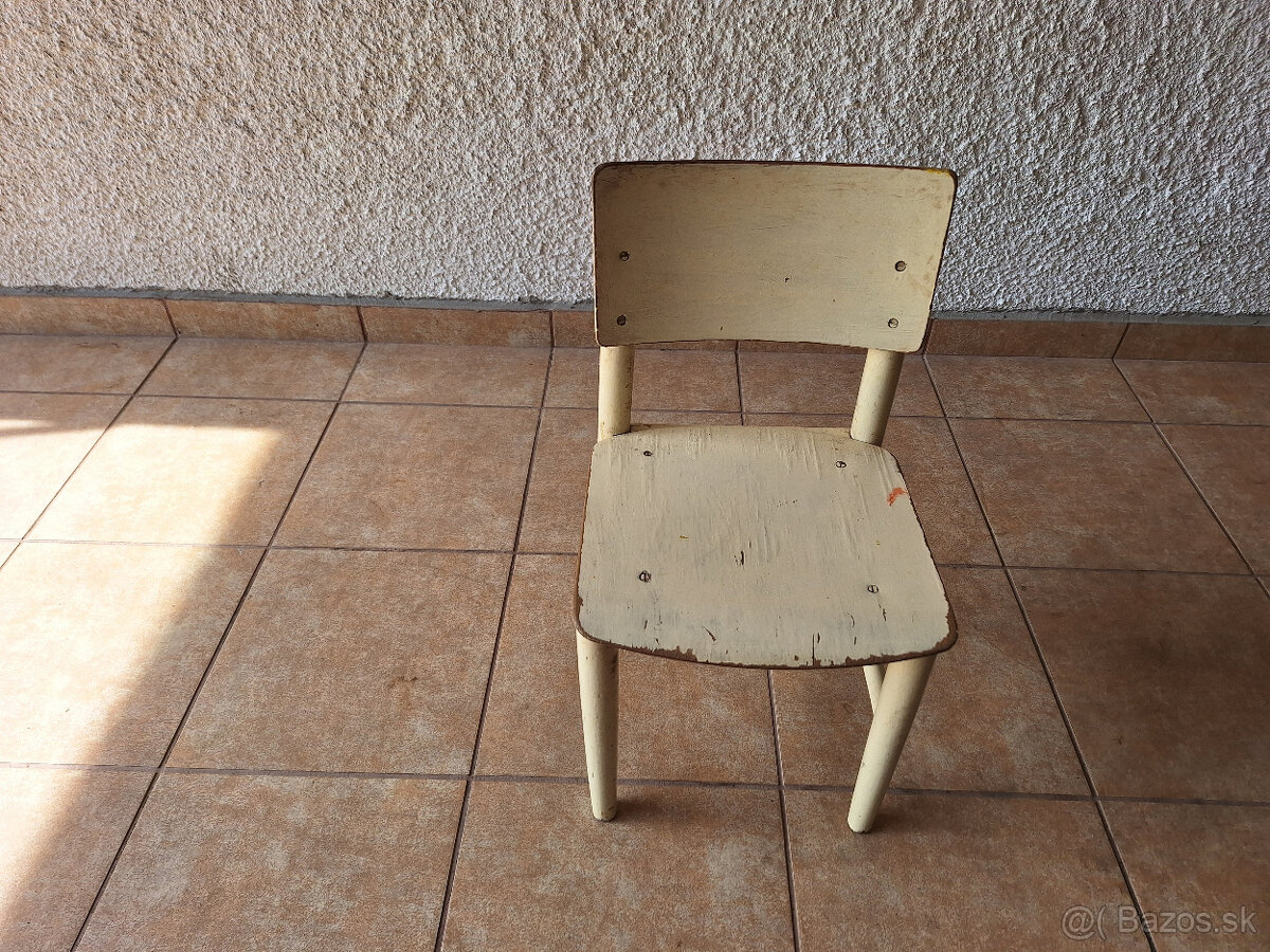 Detská drevená stolička - 5