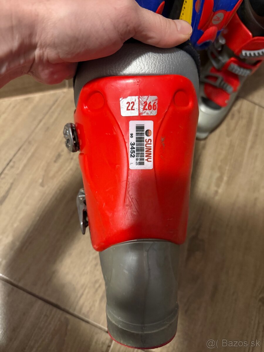 Predam SADA detské lyže 110cm a lyžiarsky 22cm - 5