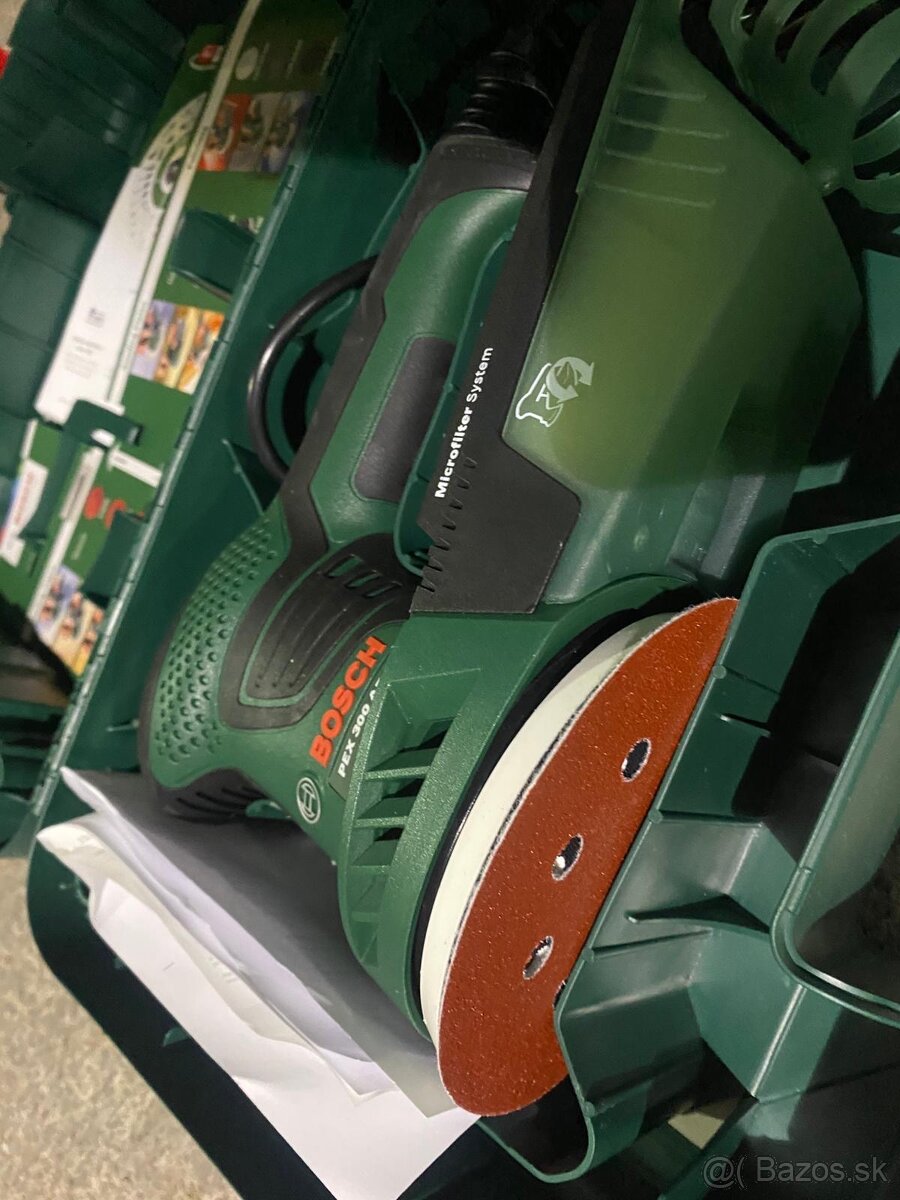 Úplne nová Excentrická brúska BOSCH PEX 300 AE – 270W - 5