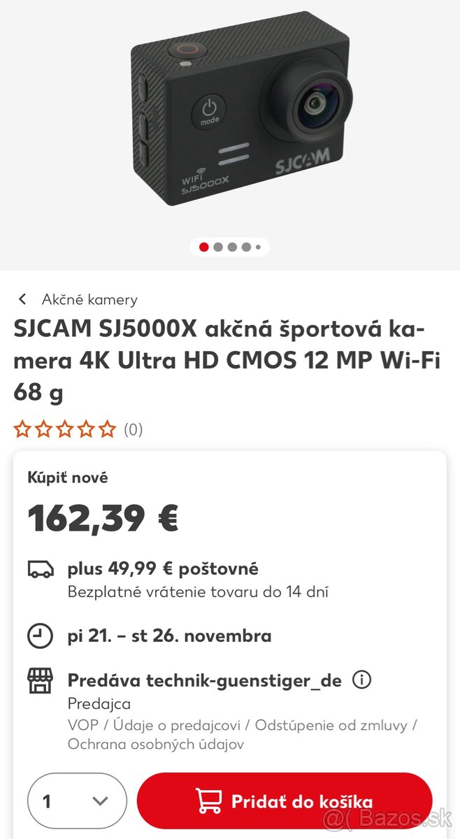 SJCAM SJ5000X Elite + príslušenstvo - 5