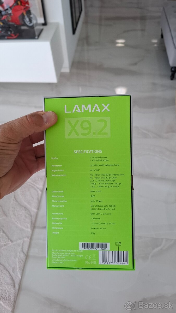 Kamera Go pro LAMAX - 5