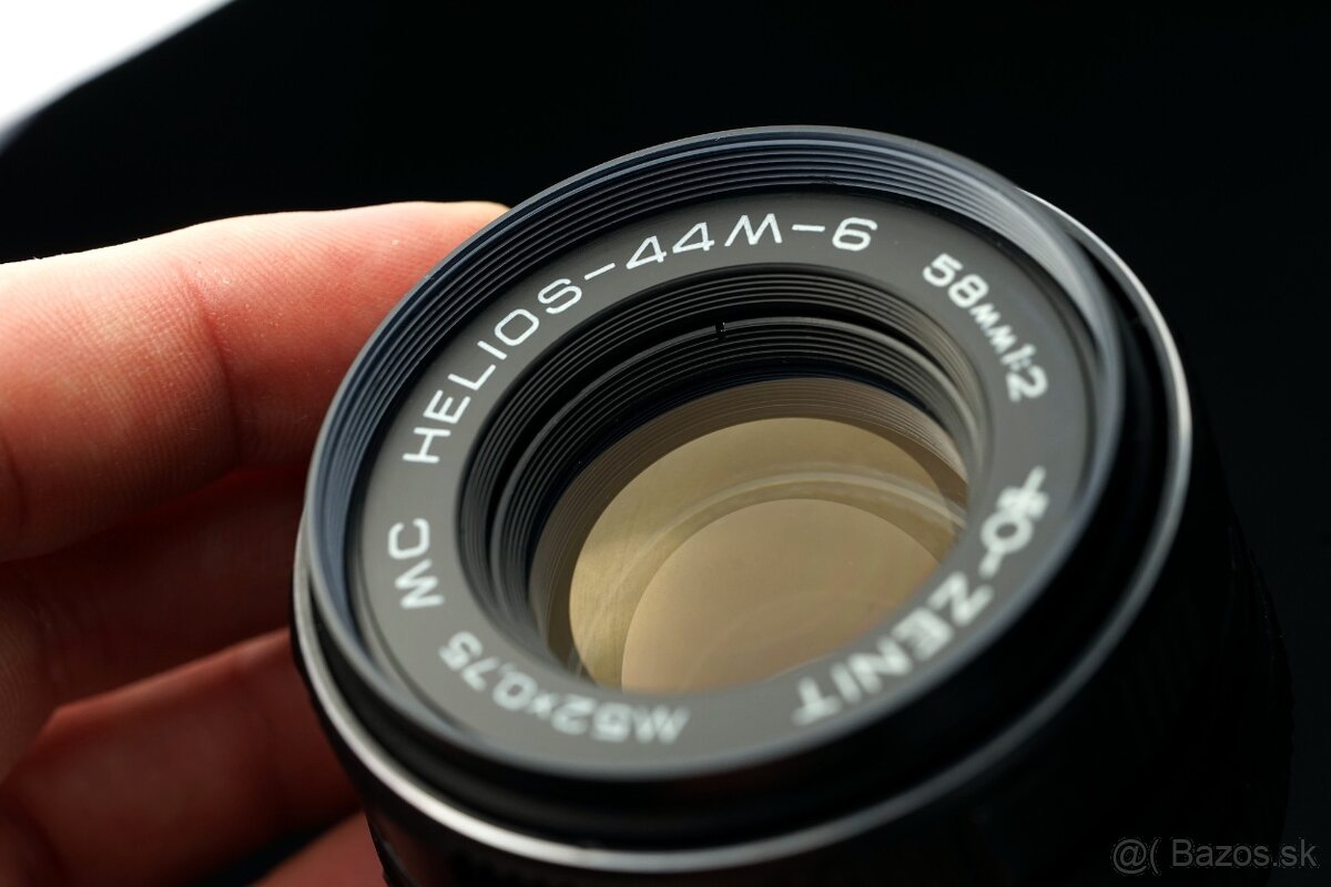 Objektiv Helios 44M-6 58mm f2 MC M42 ZENIT - 5