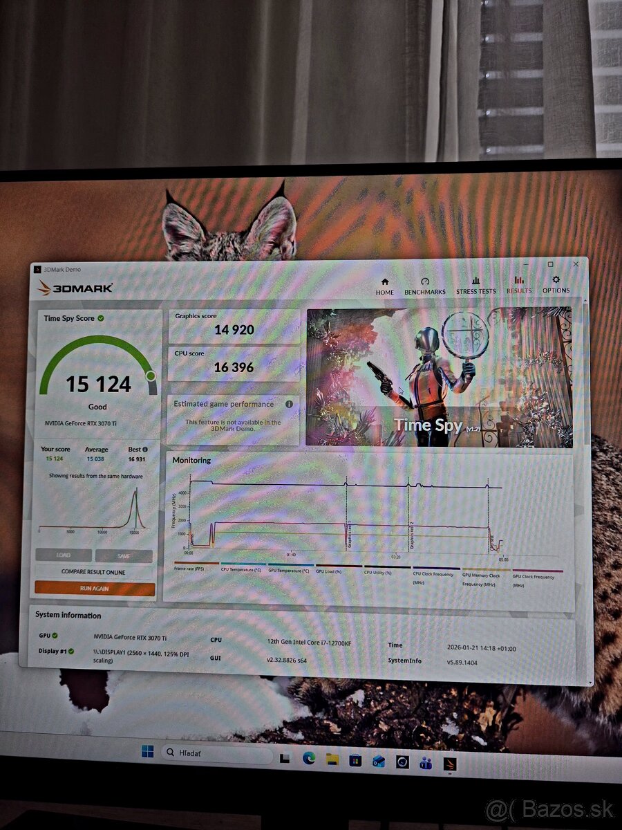 Herný PC - i7 12700kf + 3070ti - 5