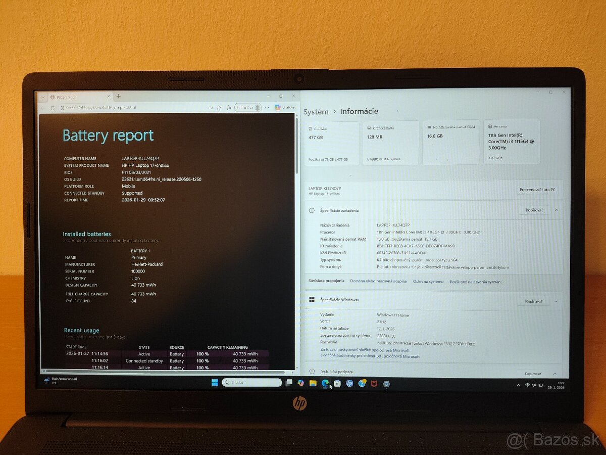 HP Laptop 17 i3 16GB 512GB SSD - 5