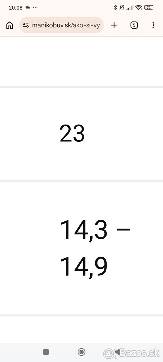 č.23 Manik detské papučky 2ks - 5