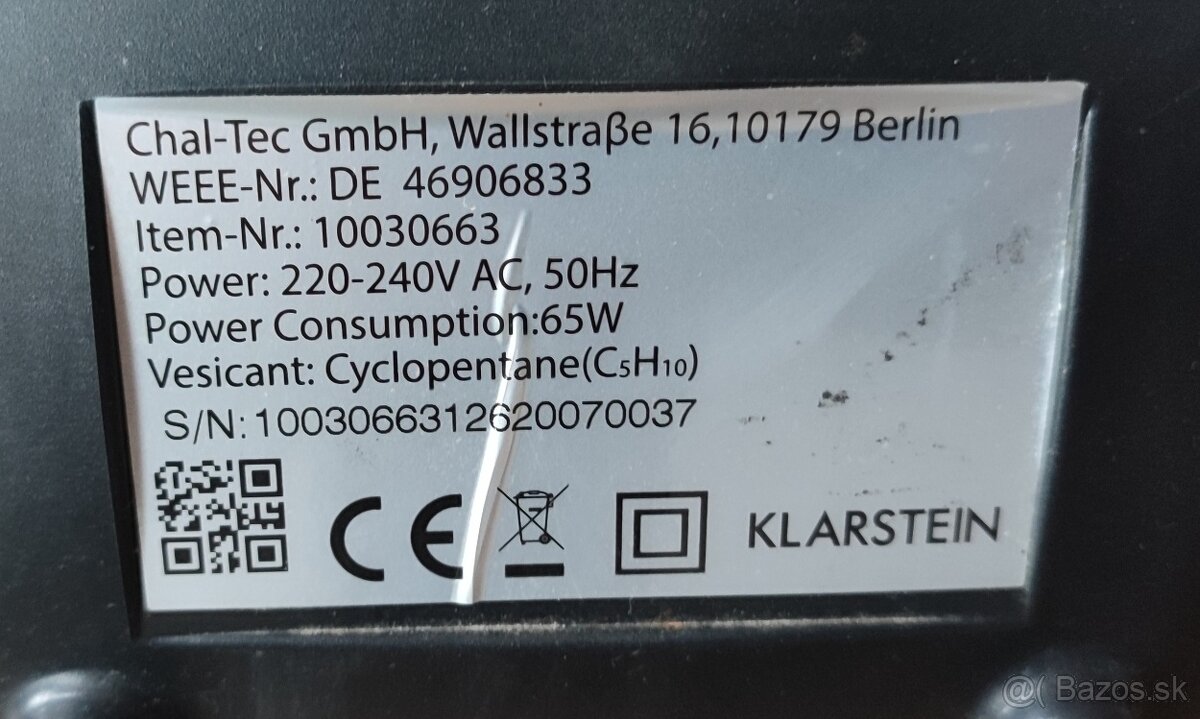 Vyčapné zariadenie pípa Klarstein - 5