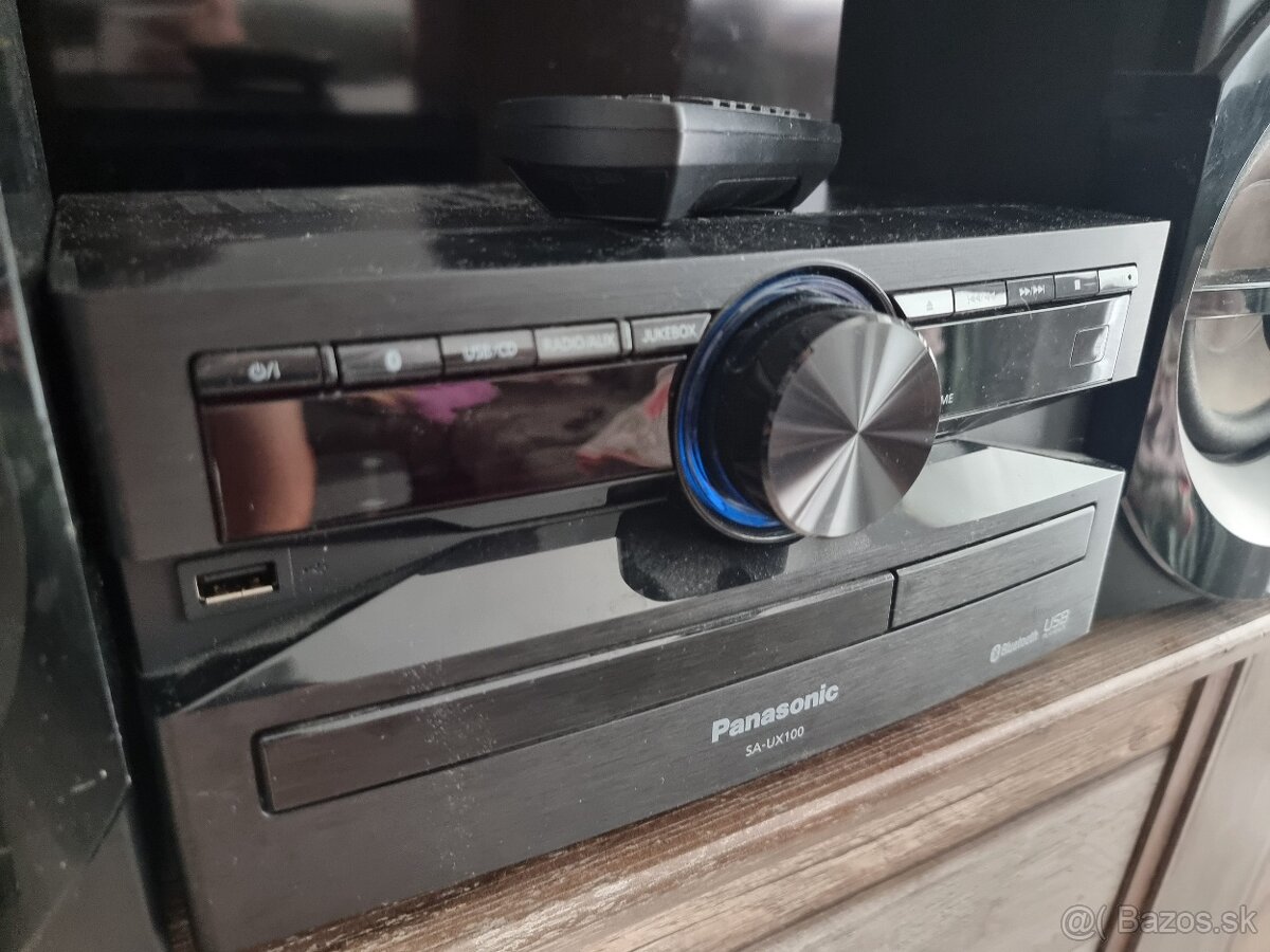 Hi-Fi veža Panasonic SA-UX100 300w RMS komplet - 5