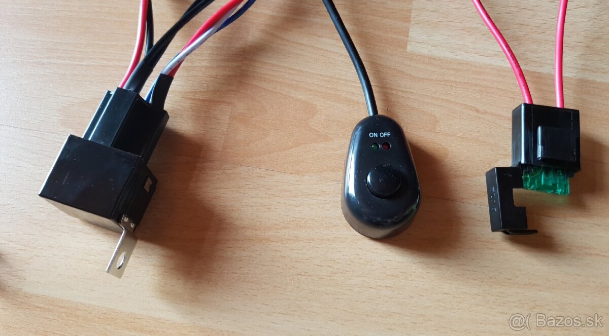 Kabeláž na led rampy - svetla
- 5