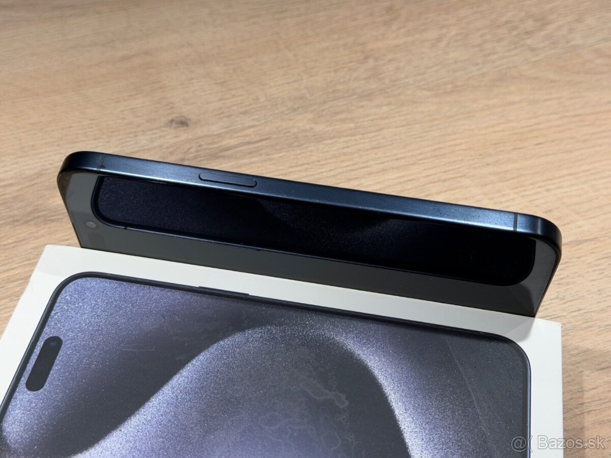 Predám iPhone 15 Pro Max 256 GB, Titanium Blue - 5