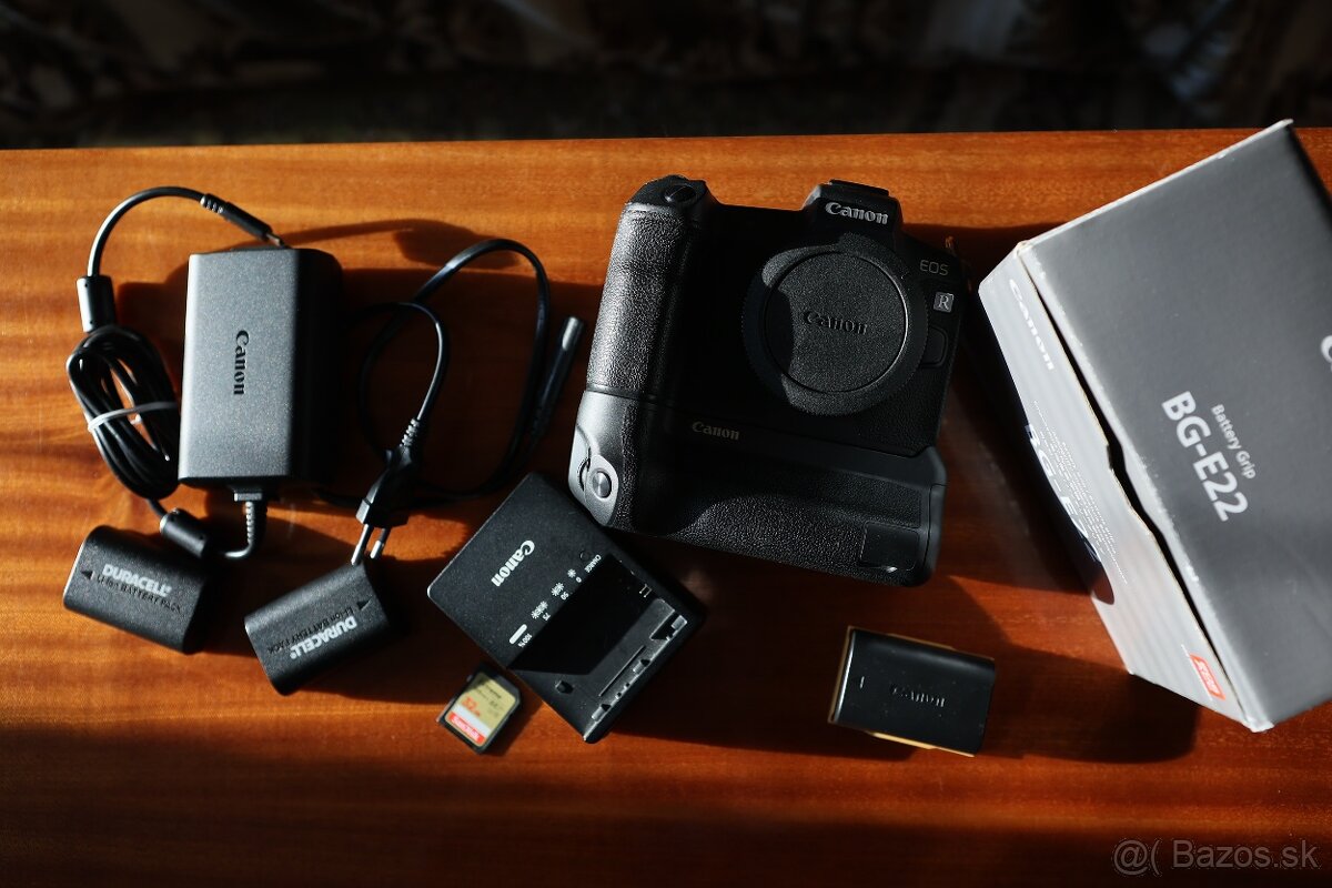 Canon R + originál battery grip - 5