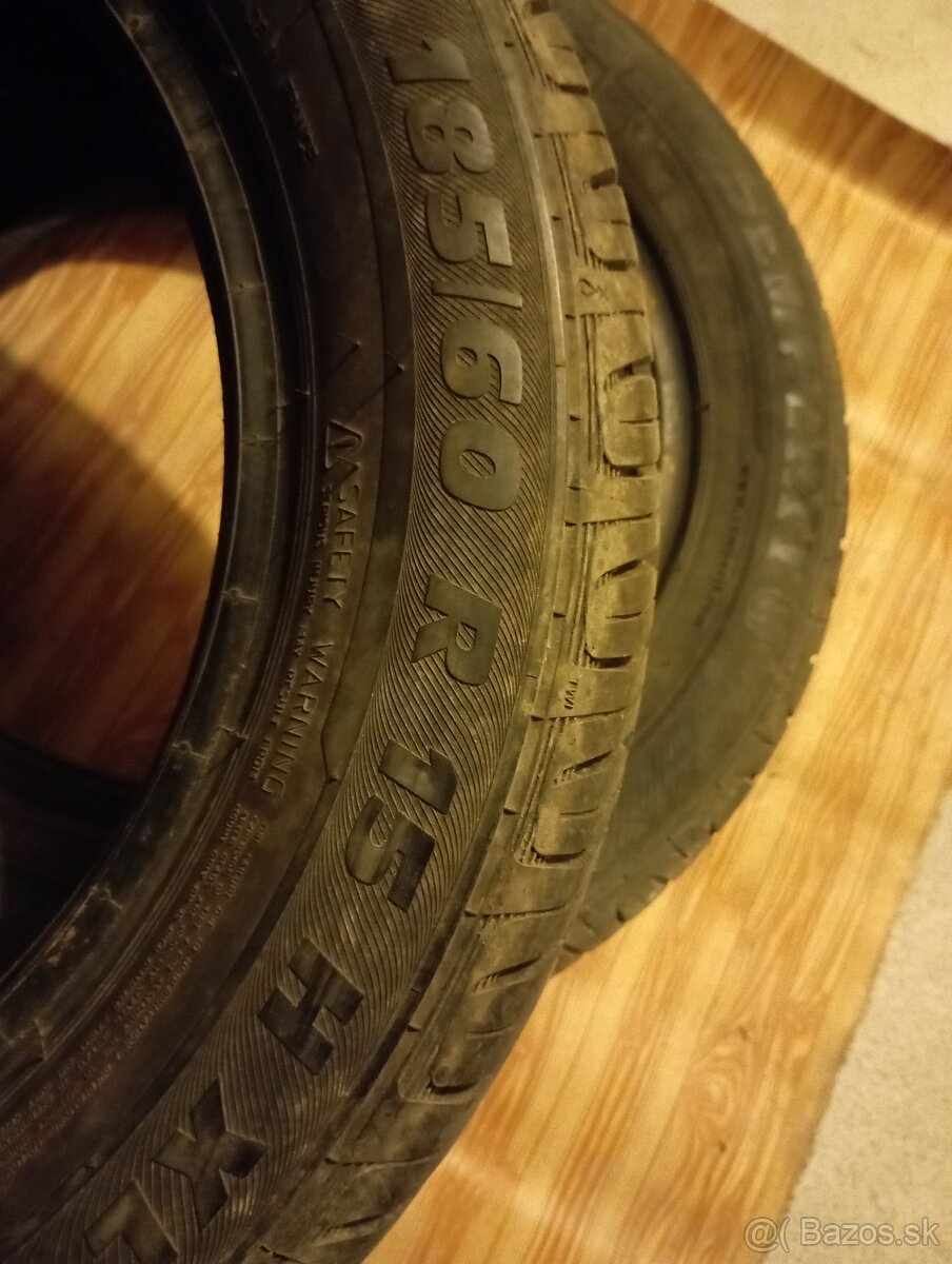 2ks letne 185/60R15 Semperit - 5