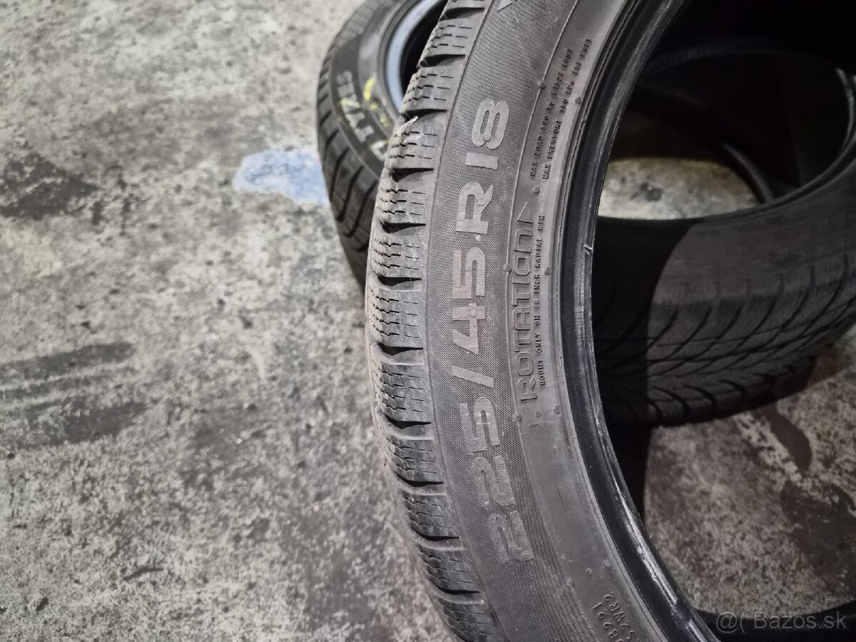 Predam 2ks zimne pneu 225 45 18 - 5