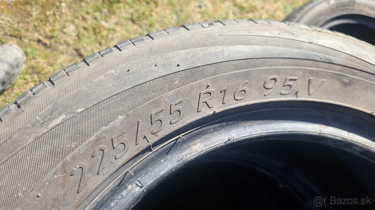 Letne pneumatiky 225/55 r16 kormoran - 5