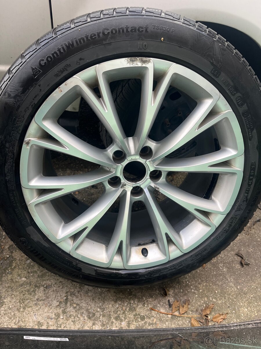 Audi r19 5x112 na zimných pneu - 5