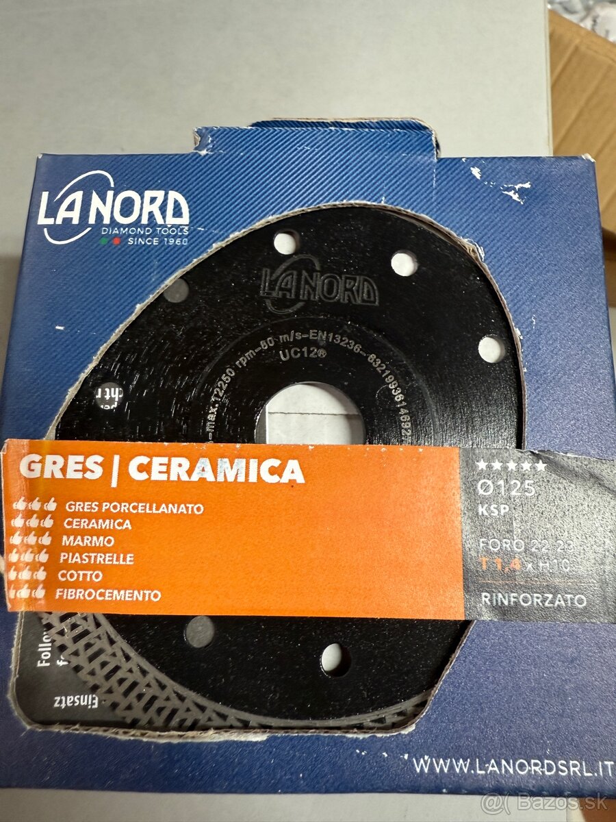 Ponúkam na predaj kvalitné rezné, brúsne, diamantové kotúče - 5