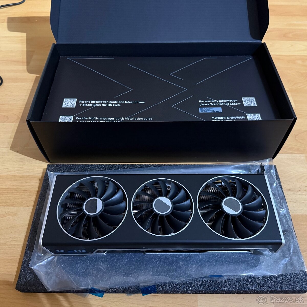 🎮 XFX RX 7800 XT MERC319 BLACK – 16 GB GDDR6 (v záruke) - 5