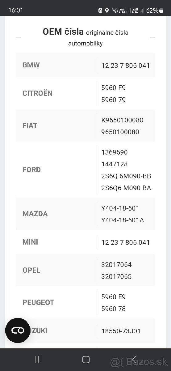 Zhaviacia sviečka 4ks nové nepoužité cena spolu 40euro - 5