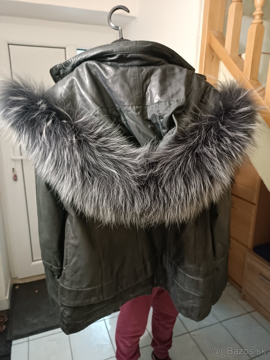 Dámska bunda z pravej kože. - 5
