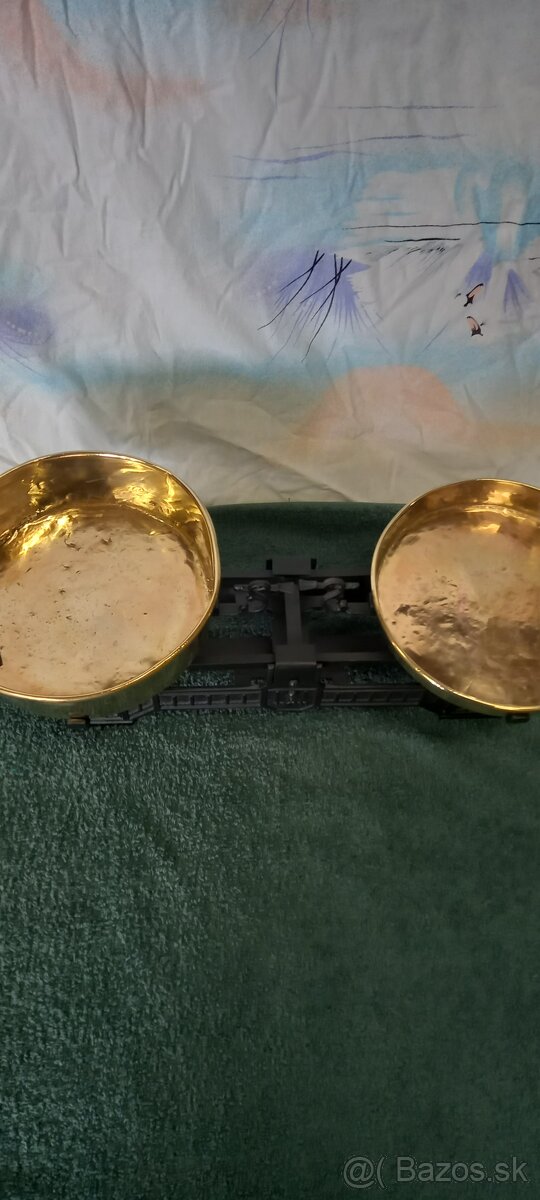 Dvojmisková liatinová vaha - 5