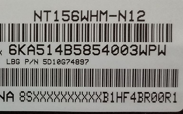 15,6" LED (1366x768) HD SLIM do notebooku, 30-pin - 5