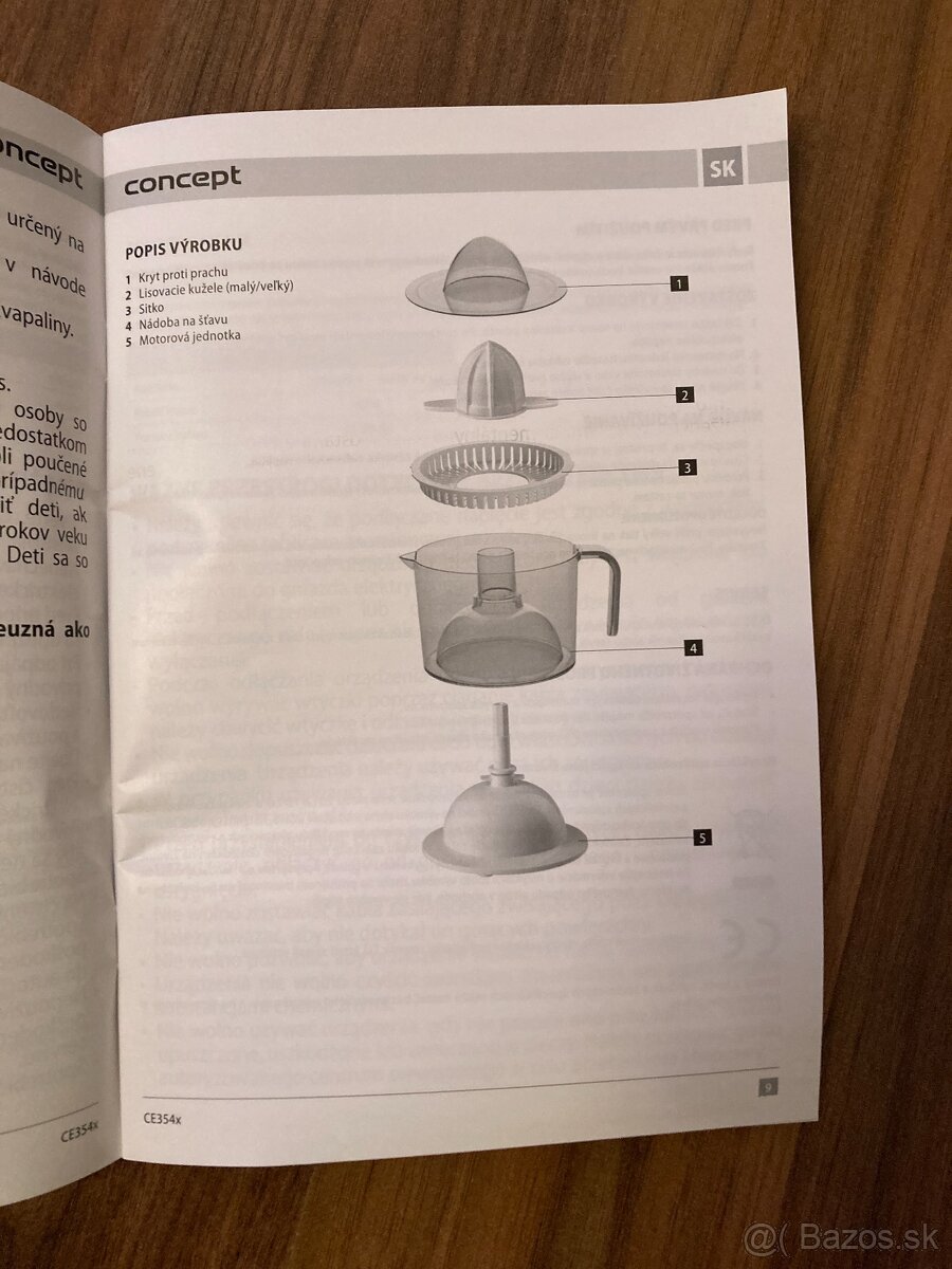 Lis na citrusy/odšťavovač - 5