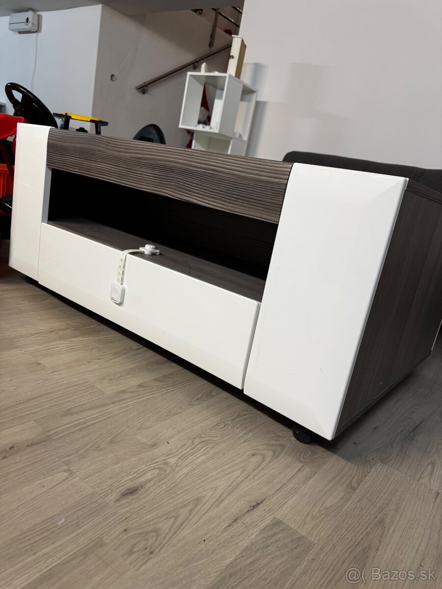 Konferenčný stolík masívny veľký / stolík - 5