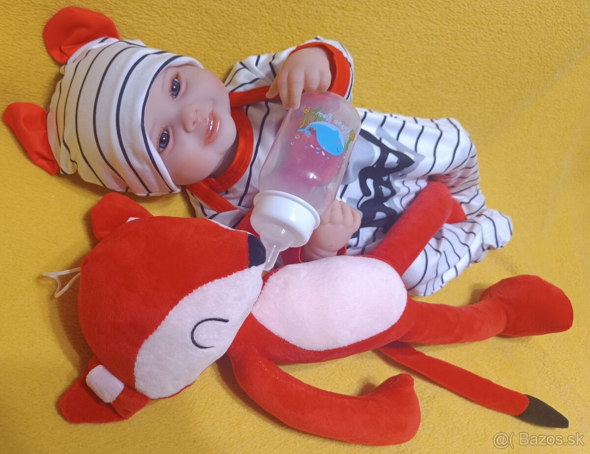 Realisticka bábika chlapec Max - 5