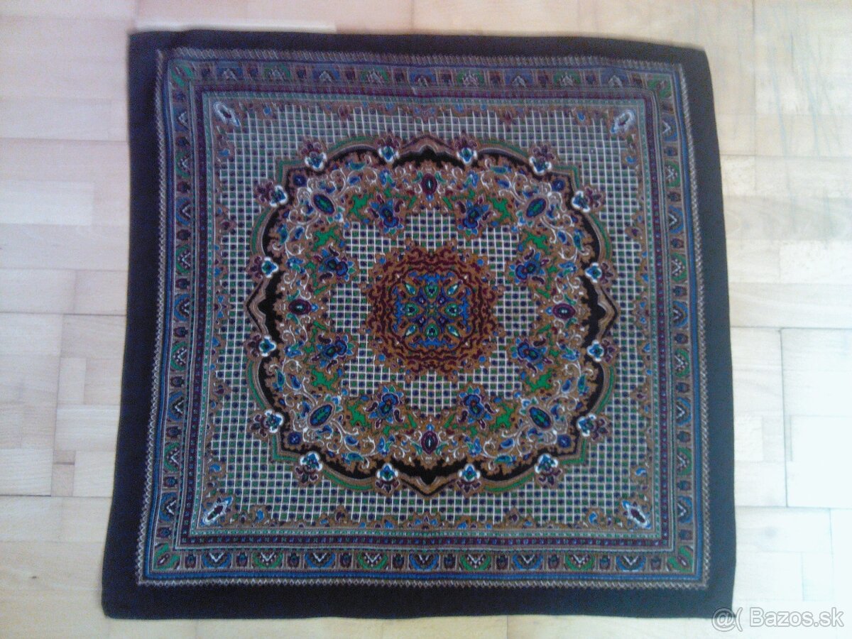 RETRO MENŠIE KAŠMÍROVVÉ ŠÁTKY - 5