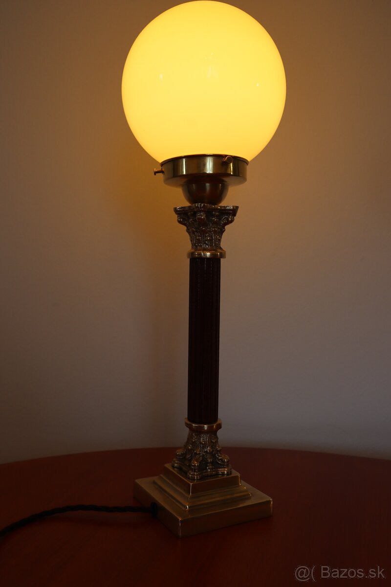 Starožitná stolová lampa. - 5